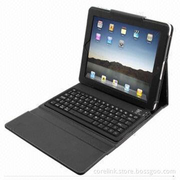 10-inch Leather Case Wireless Bluetooth Keyboard for iPad